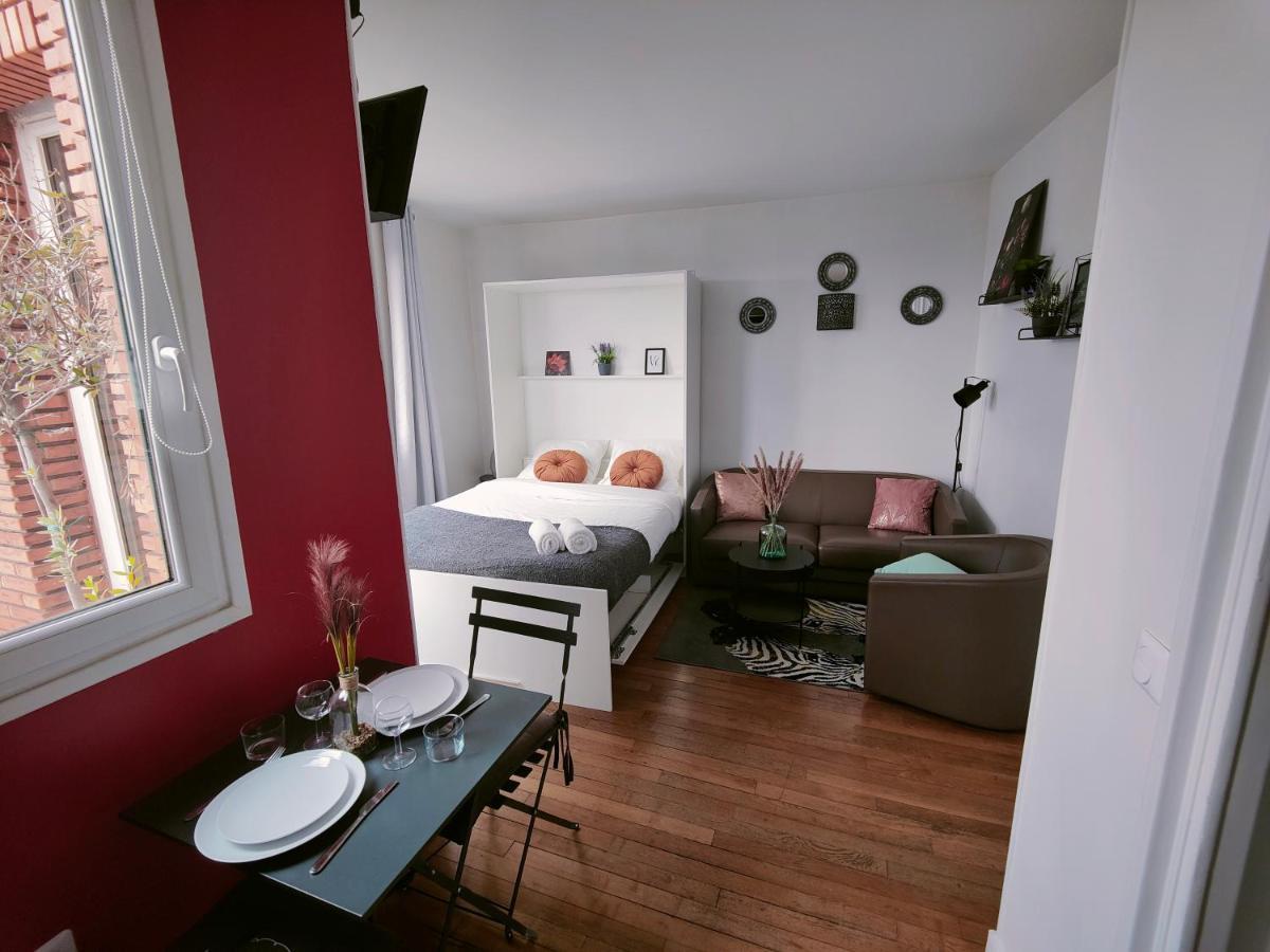 Studio Neuilly Seine - Champs Elysees - La Defense Lejlighed Eksteriør billede
